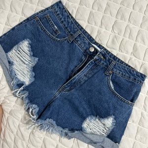 F21 JEAN SHORT